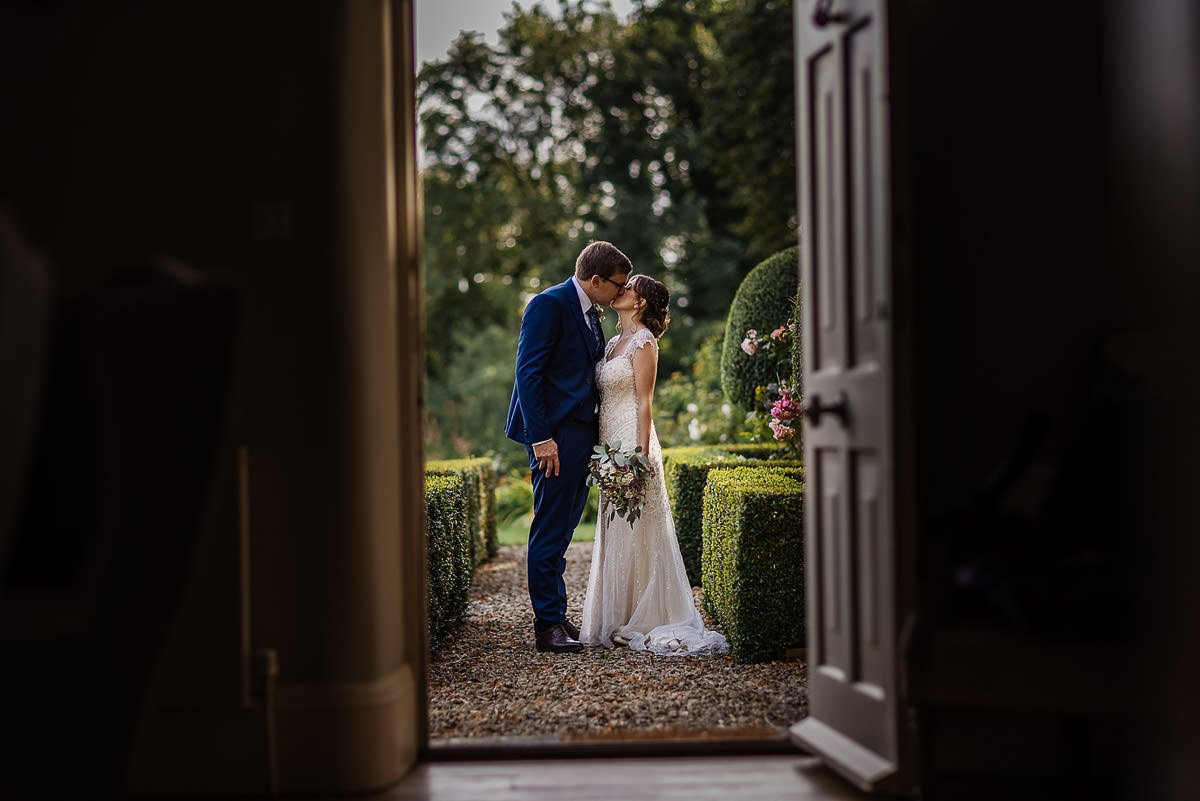 summer private garden bath wedding